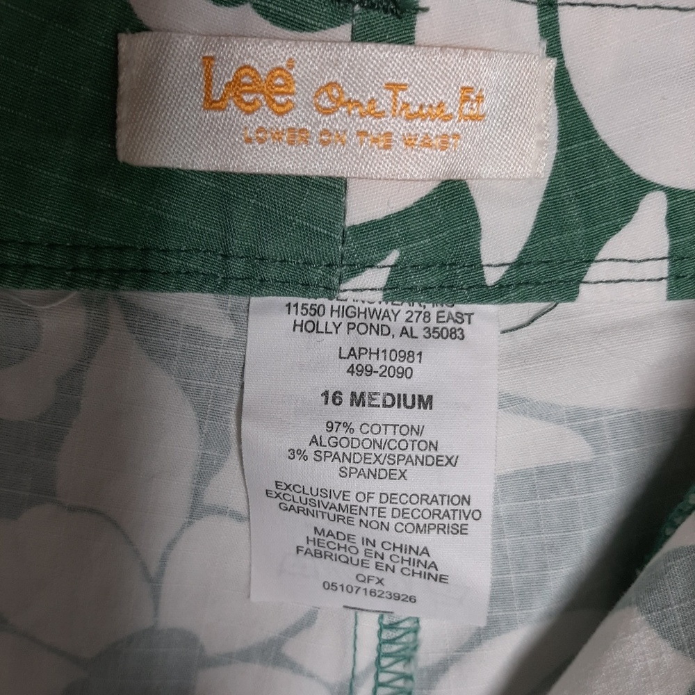 Men's Lee One True Fit shorts size 16 medium - Picture 5 of 5
